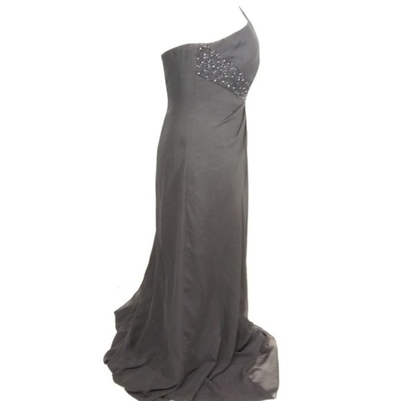 JADE By Jasmine Black Party Formal Dress Size 4 - Picture 2 of 8